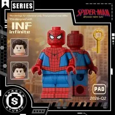 LEGO Marvel Shadow Studios Custom Brand New Day Spider-Man Pad Minifigure NEW