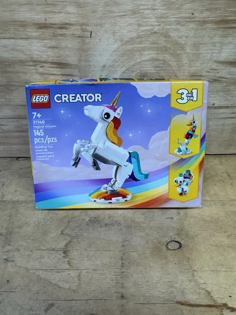 LEGO Creator 3 in 1 Magical Unicorn 31140 Set 145 Pieces Brick Separator