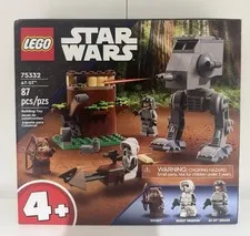 LEGO Star Wars AT-ST 75332 Complete Set 87 pcs Box 4+ Brick Separator 2022