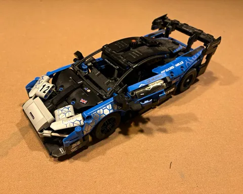 LEGO Technic 42123 McLaren Senna GTR Race Car 830pcs Retired Complete Set