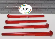 (G11/2/4) LEGO 4x15303 Arrow Trans Red for Spring Shooter Cannon