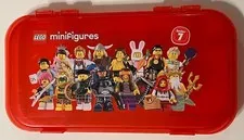 LEGO 499378 Minifigures Series 7 Red Collectible Storage Case Box