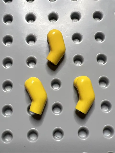 LEGO 981 Yellow Minifigure Replacement Left Arms 3pcs