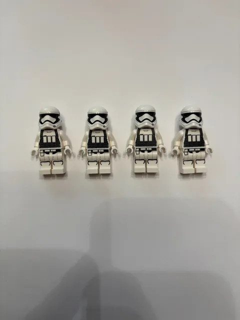 LEGO Star Wars First Order Heavy Gunner Lot of 4 (75132)