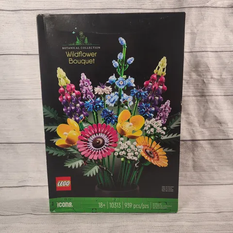 LEGO Icons Botanical Collection Wildflower Bouquet 10313 Building Set 939 Pcs