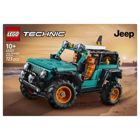 LEGO Technic 42227 Jeep Wrangler Rubicon SUV Age 10+ 723pcs
