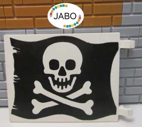 B8/4/6) Lego 2525p01 Pirate Flag 6270 6273 6279 6285 6286 B-STOCK Defective