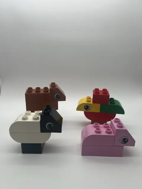 LEGO DUPLO Busy Farm 6759 - pig, rooster, sheep, cow - farm animals