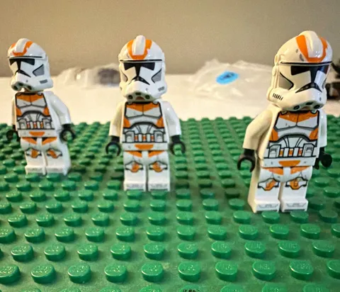 LEGO Star Wars 212th Attack Battalion Clone Trooper Lot x3 Phase II