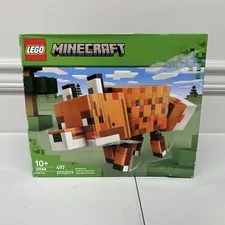LEGO Minecraft 21588 The Fox 497 Pieces NEW Factory Sealed Damaged Box