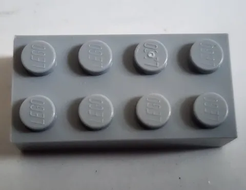 LEGO Parts Light Bluish Gray Brick 2 x 4 No 3001