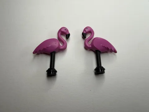 Lego Animal Flamingo Lot Of 2
