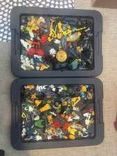 LEGO HERO Factory Bulk Lot Assorted Parts & Figures w/ Instructions Multicolor