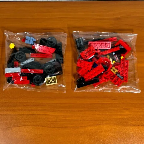 Lego City Minifigure and Vehicle Parts Lot of 2 Brand New Unopened Bags NWOT