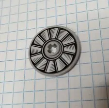 1 Lego 2958pb067 Scooby-Doo Disk Silver and Black Fan Pattern Set 75901 WYSIWYG