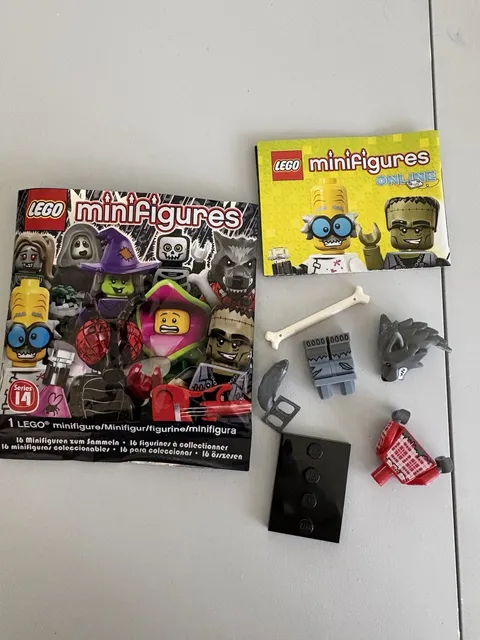 LEGO Wolf Guy Minifigure Series 14 Monsters 