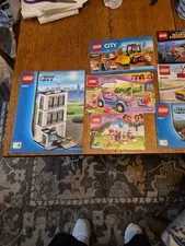 Lot of 11 LEGO BOOKS AND MANUALS ONLY NO Bricks No Figs No Box See Pictures