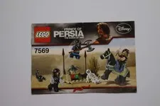 LEGO® Prince Of Persia 7569 Desert Attack Instruction Manual Only!