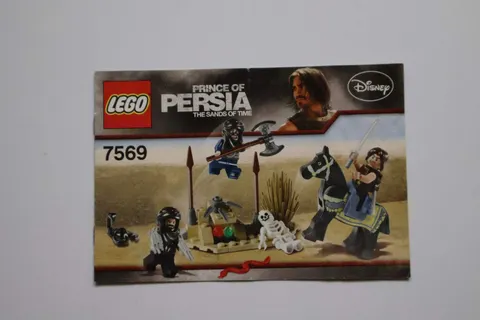 LEGO® Prince Of Persia 7569 Desert Attack Instruction Manual Only!