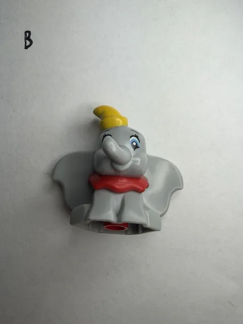 LEGO - Animal Land: Elephant, Big Ears, Sitting w/ Red Collar & Yellow Hat Dumbo