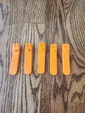 LEGO Brick Separator Tools 5x Lot Accessories Lego Bricks Tool Orange 