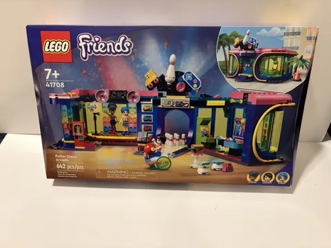 LEGO Friends Roller Disco Arcade 41708 Retired 2022 Sealed 642 Pieces NIB