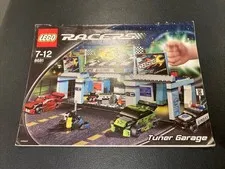 2006 Lego Racers Tuner Garage (8681) Manual Booklet Only No Bricks Or Part