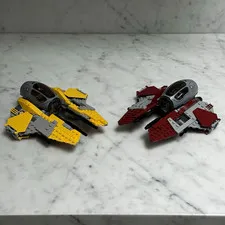LEGO Star Wars Anakin and Obi-Wan Interceptors 75281 & 75135 Retired