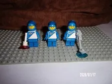 Lego Futuron Space Minifigures Lot Of 3 Team Blue