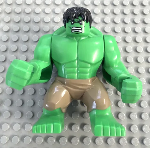 LEGO Marvel Hulk Big Fig sh0013 Dark Tan Pants Avengers 6868 Genuine LEGO