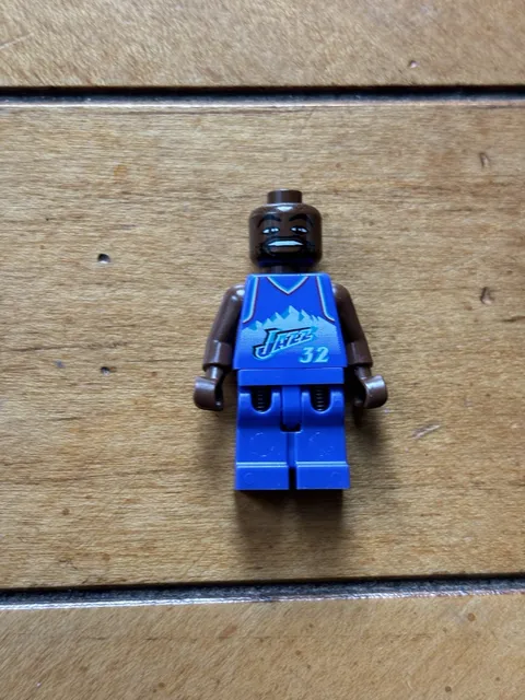 LEGO Karl Malone Minifigure #32 3564 NBA Utah Jazz CMF Lot nba012 Rare Retired 