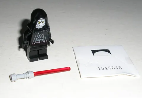 LEGO Star Wars EMPEROR PALPATINE Minifigure 8096 10188 *Mint* *Sealed Cape*