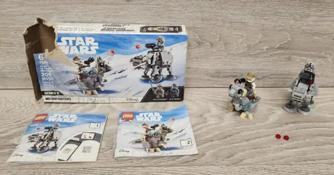 Lego Star Wars AT-AT Vs Tauntaun 75298 100% Complete Set With Manual & Box READ