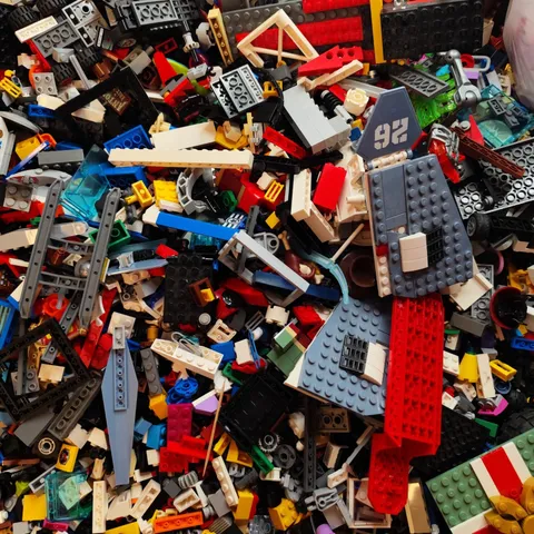 LEGO Mixed Lot 2 Kg Cleaned And Selected Pieces