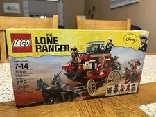 Lego 79108 The Lone Ranger Stagecoach Escape, Brand New Factory Sealed!