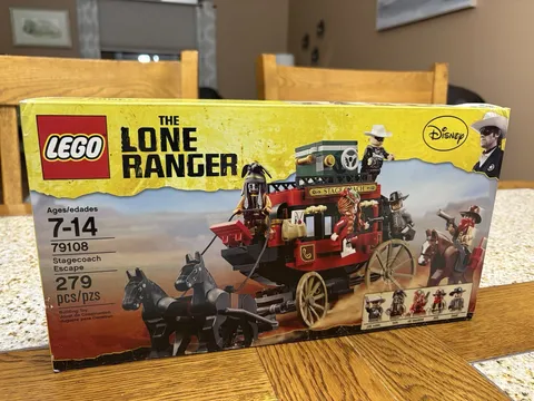 Lego 79108 The Lone Ranger Stagecoach Escape, Brand New Factory Sealed!