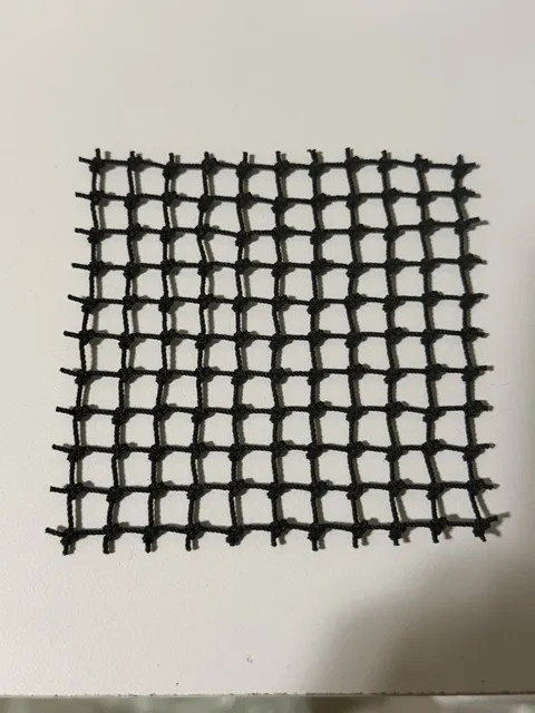 LEGO Black Net Netting String 10x10 Part 71155 Black CITY Accessory Zoo Rope