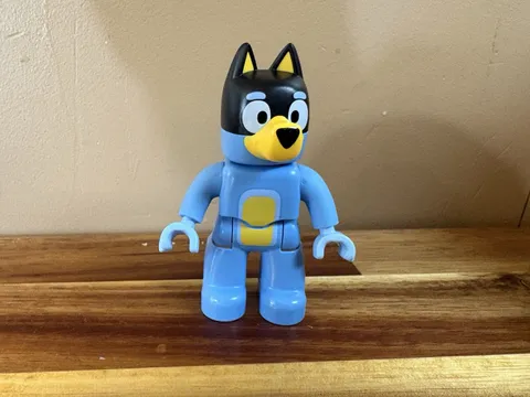 Lego Duplo Bluey Dad Figure Australian Dog Blue Heeler