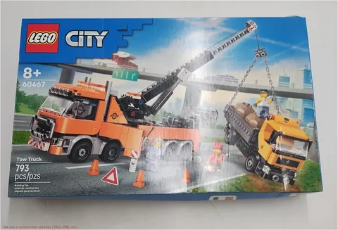LEGO City Heavy-Duty Recovery Tow Truck with Crane 60467 SEE DETAILS