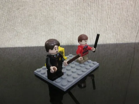 Lego Harry Potter Minifigures Dudley Dursley Neville Longbottom