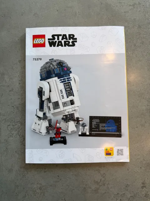 LEGO Star Wars R2-D2 #75379 — Instruction Booklet Only