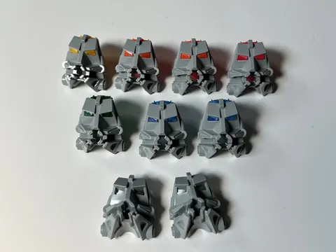 Lego Bionicle Head Connector Block With Brain Stalk 32553