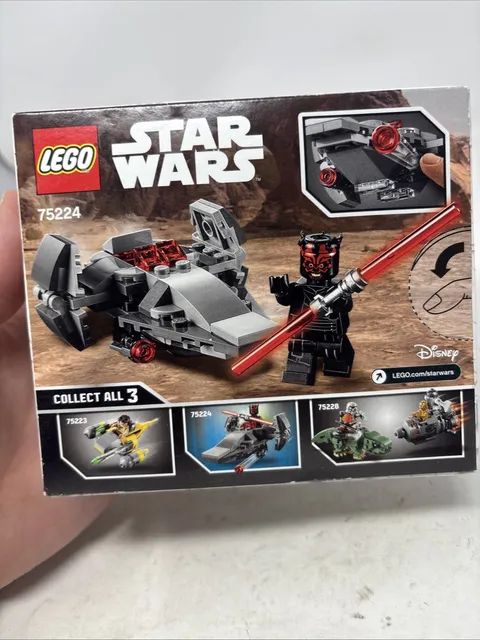 Lego Star Wars Microfighters Series 6 Darth Maul Sith Infiltrator 75224 New Read