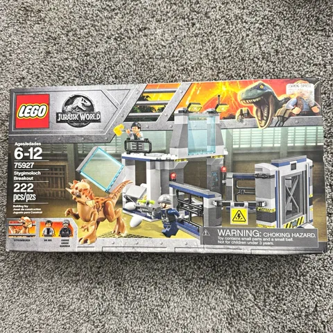 LEGO Jurassic World 75927 Stygimoloch Breakout Complete Set 222 pcs Retired