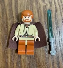 LEGO Star Wars Obi Wan Kenobi Episode III Minifigure sw0135 2005 Set 7255 