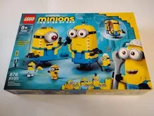 LEGO Brick-built Minions and their Lair Minions 75551 - NISB
