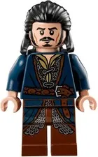 LEGO® Minifigure The Hobbit & TLOTR lor092 Bard the Bowman Silver Buckle and Shi