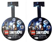 LEGO DIMENSIONS store display shelf hanger 2015 bilingual