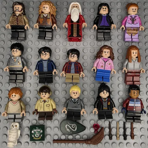 Lego Harry Potter Minifigures Lot and Accessories