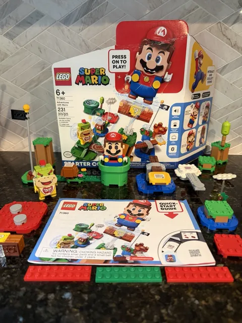 Lego Super Mario Adventures with Mario Starter Course 71360 - Complete Set